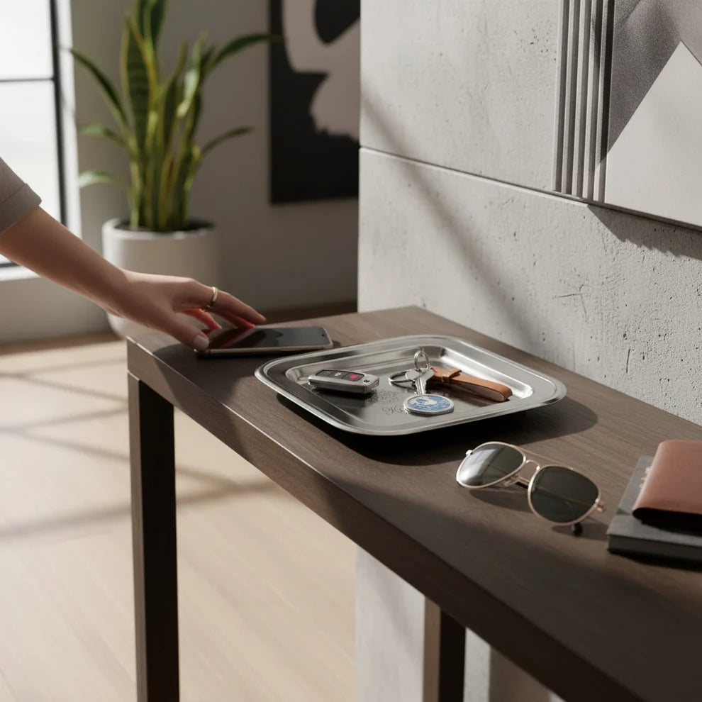 Keys N Coins Nickel Tray