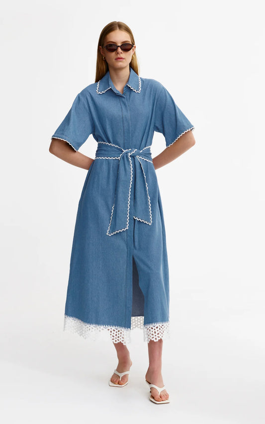 Sierra Dress Vintage Denim
