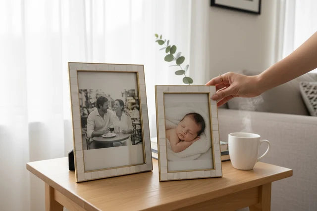 Mother of Pearl Photo Frame