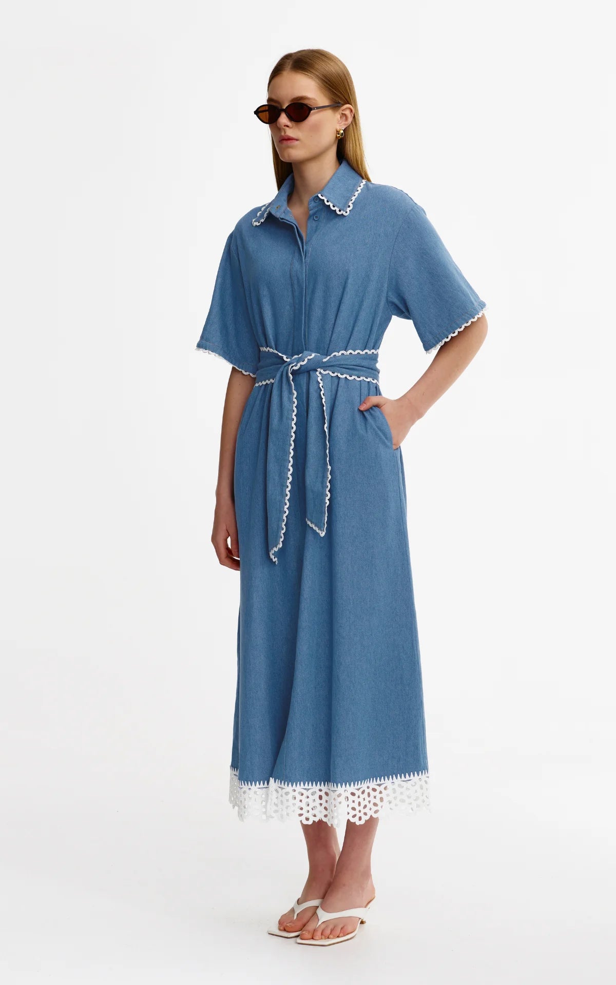 Sierra Dress Vintage Denim