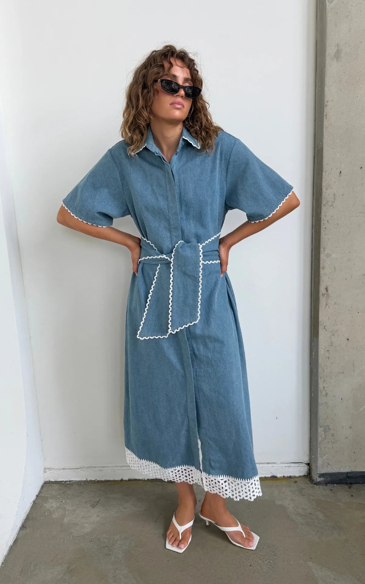 Sierra Dress Vintage Denim