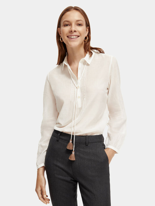 Pintuck Blouse