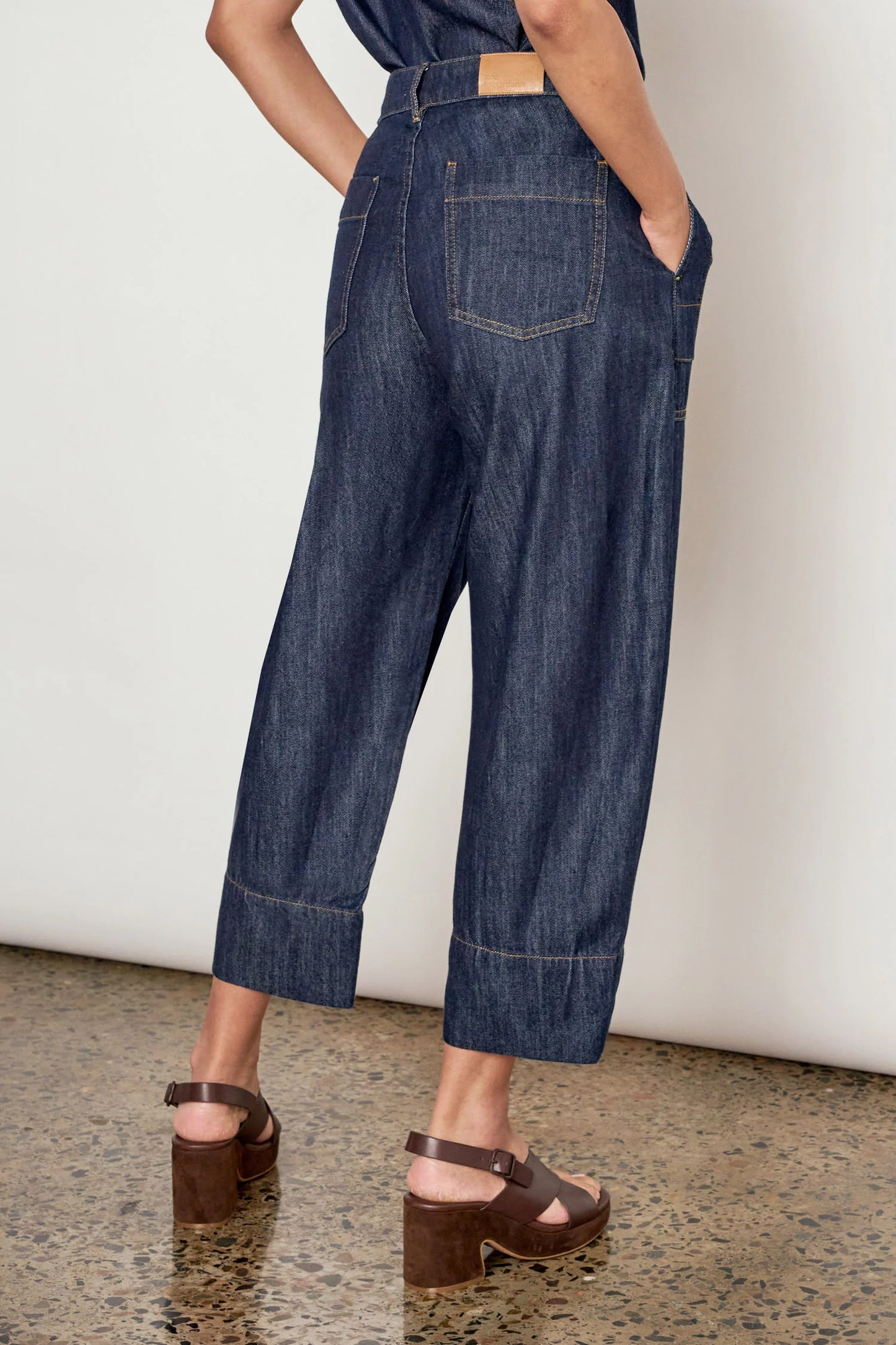 Ledger Jean- Dark Wash