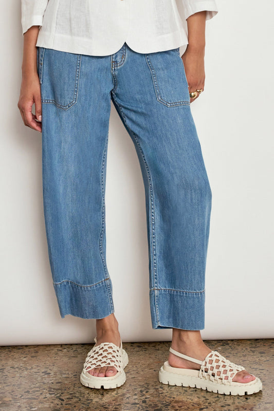 Ledger Jean- Mid Wash