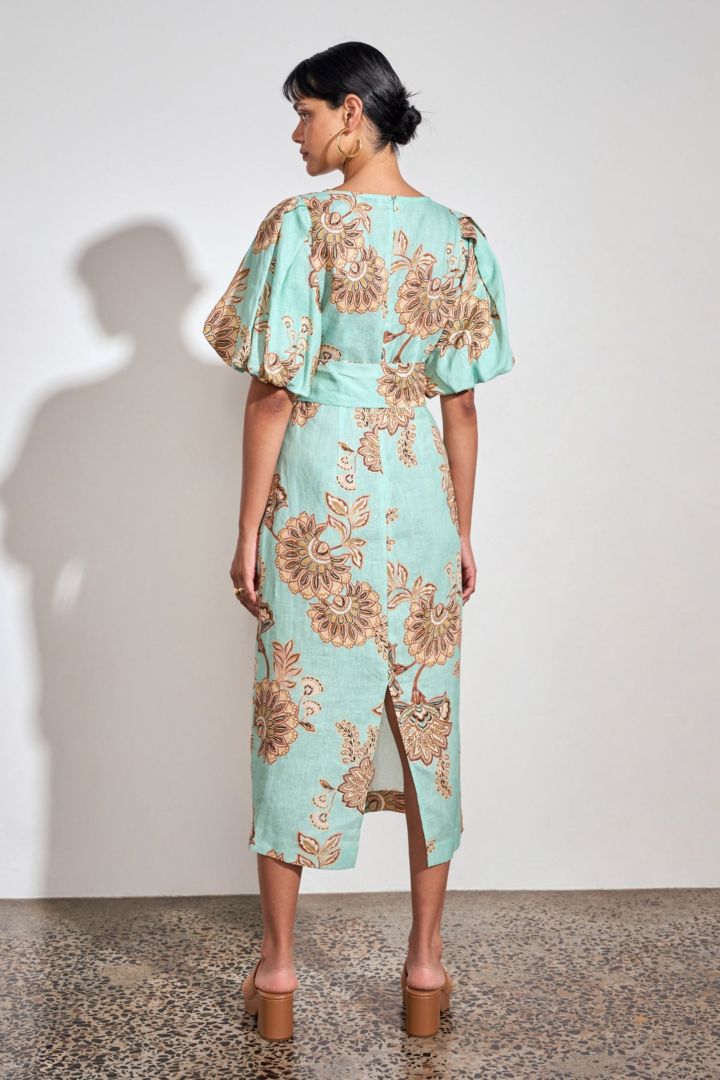 Coast Dress in Mint Kgari