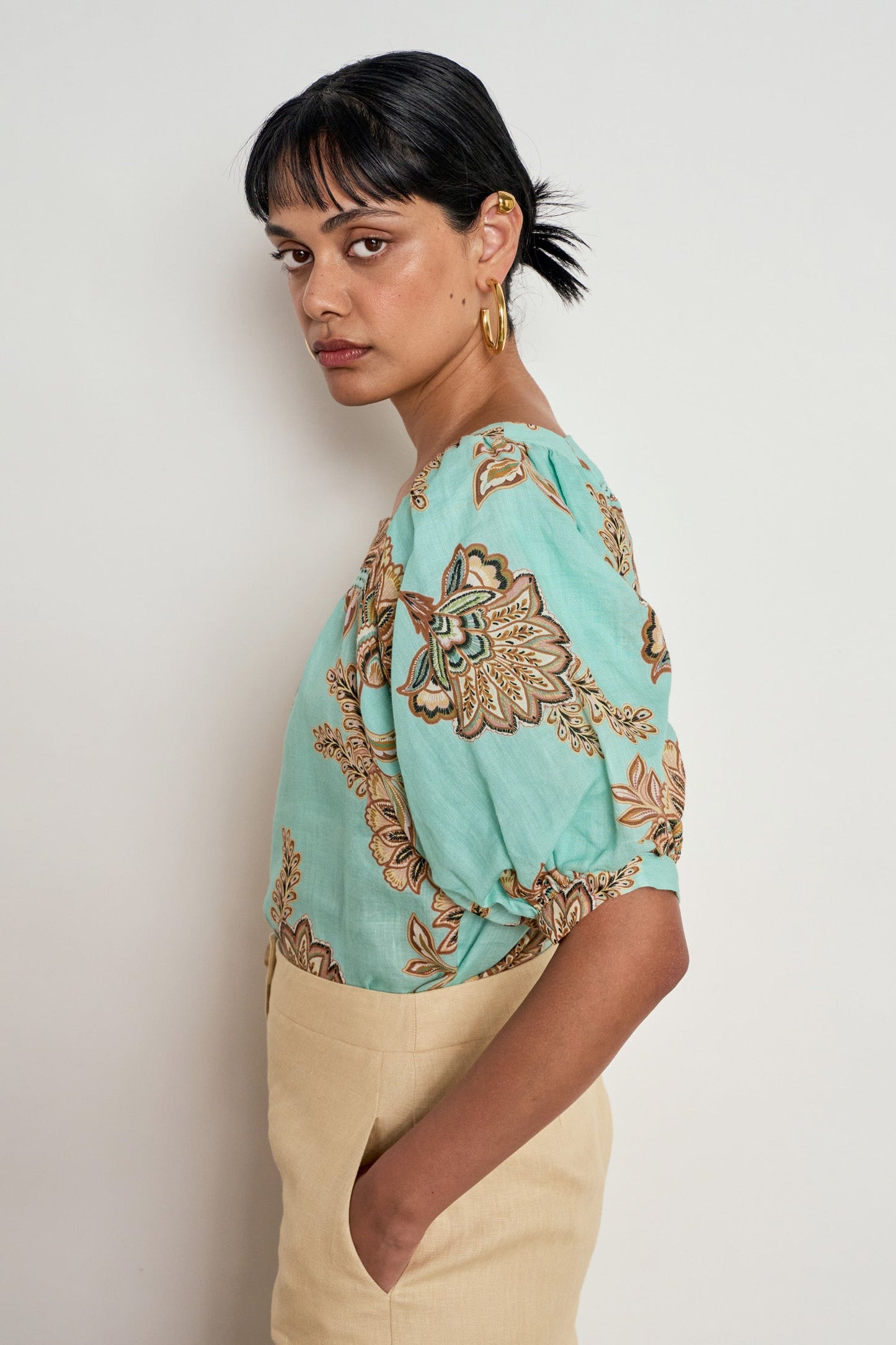 Grace Top in Min Kgari