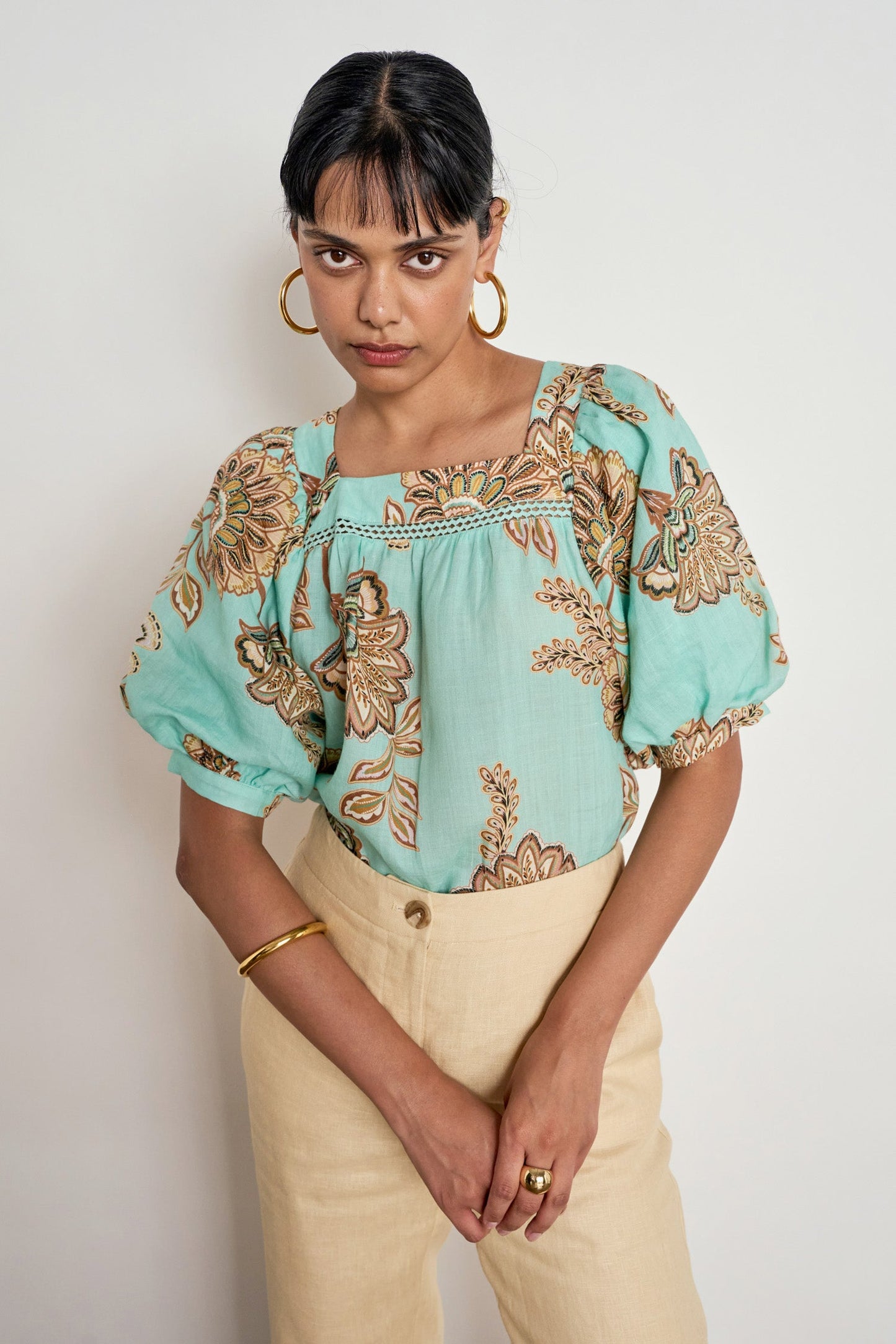 Grace Top in Min Kgari