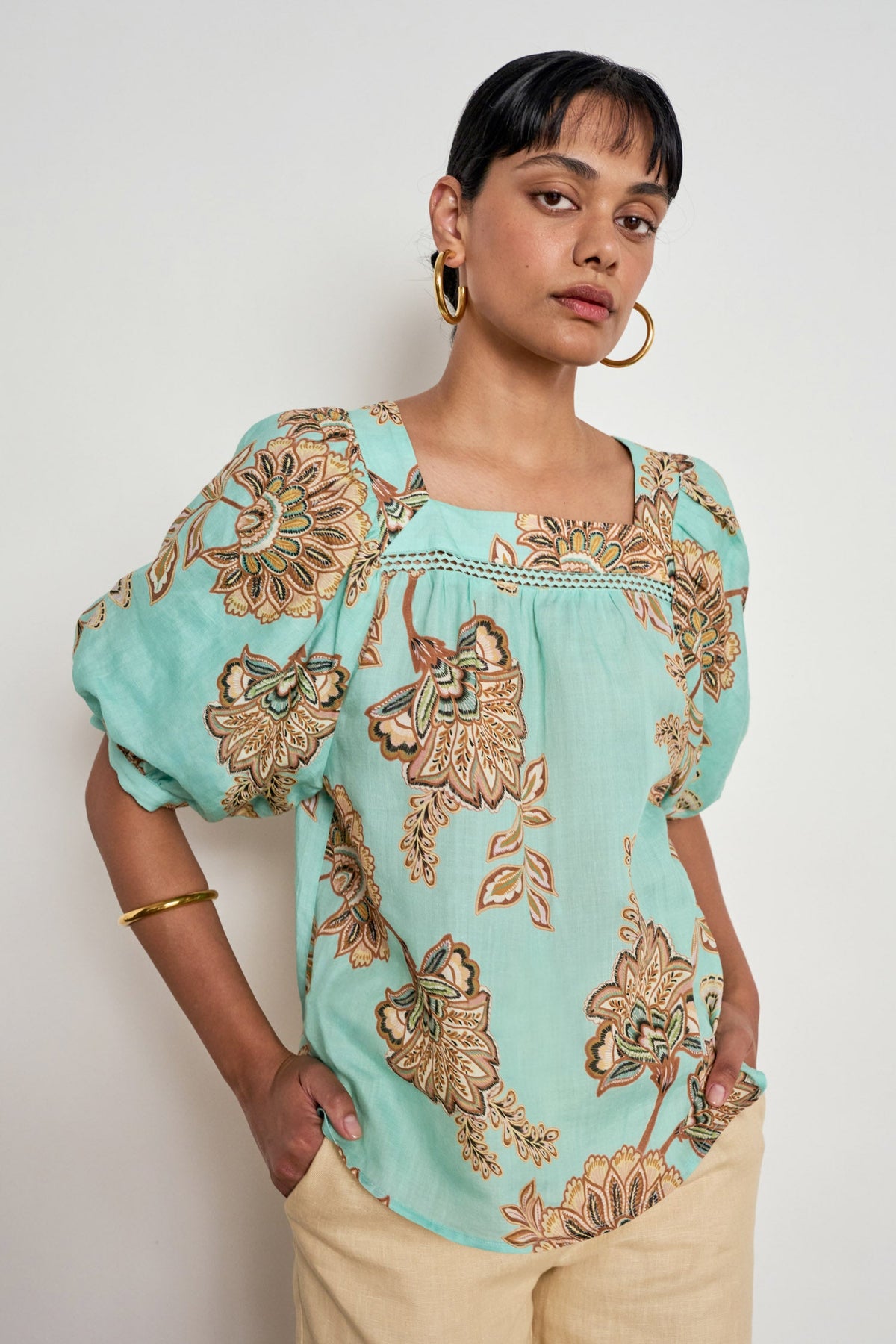 Grace Top in Min Kgari