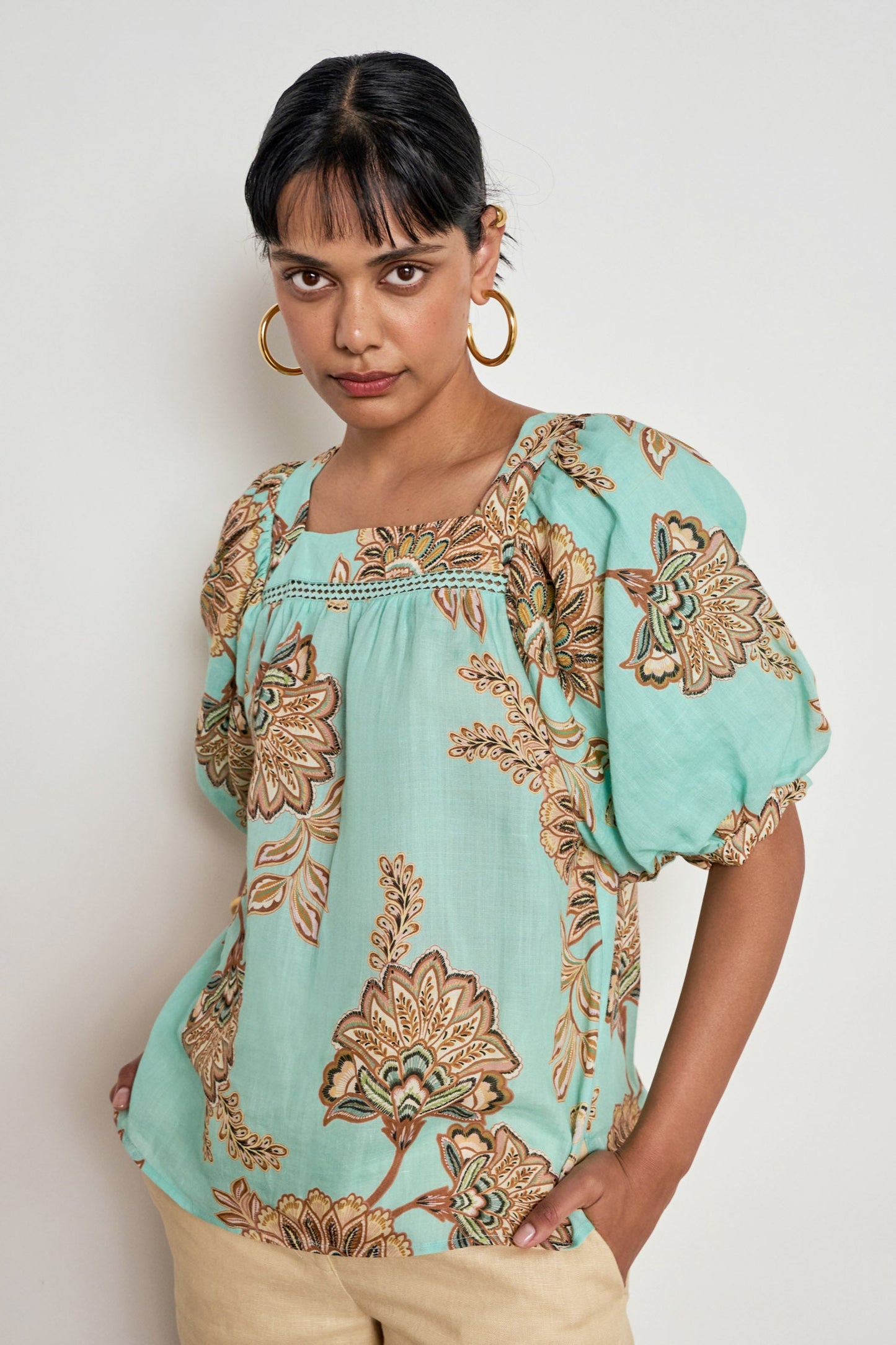 Grace Top in Min Kgari