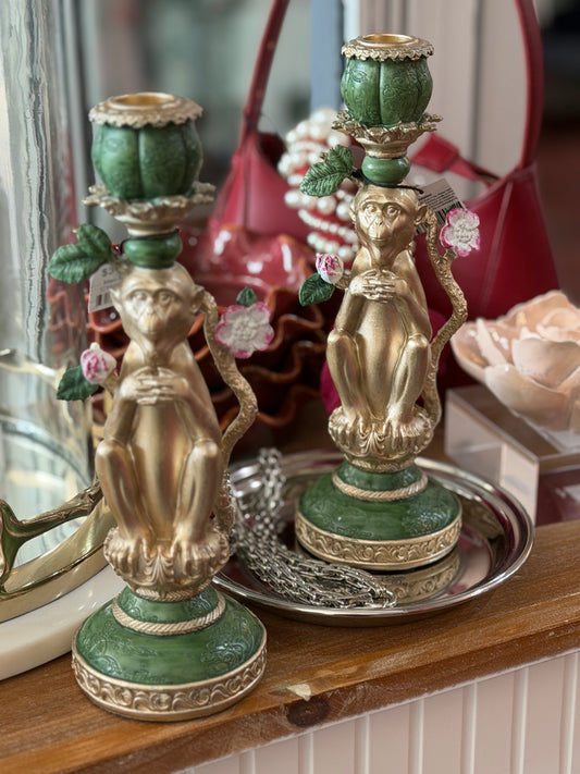 Mache Candle Holder