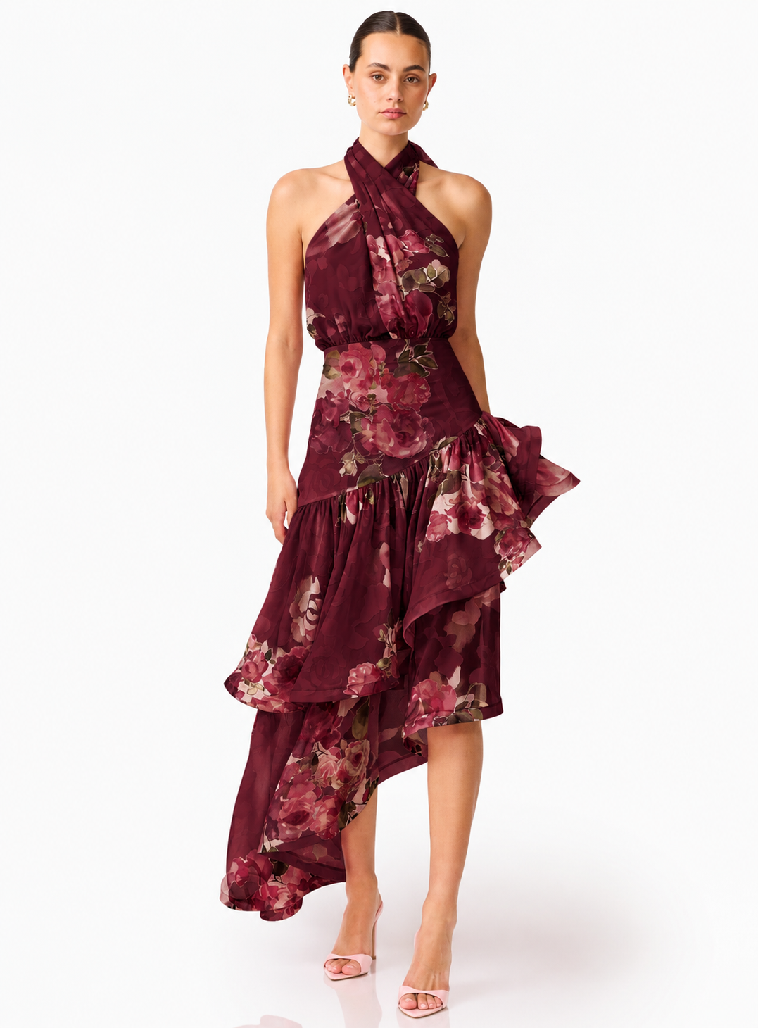 ELEANORA HIGH LOW MAXI DRESS
