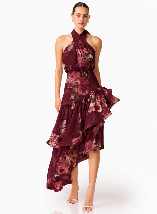 ELEANORA HIGH LOW MAXI DRESS