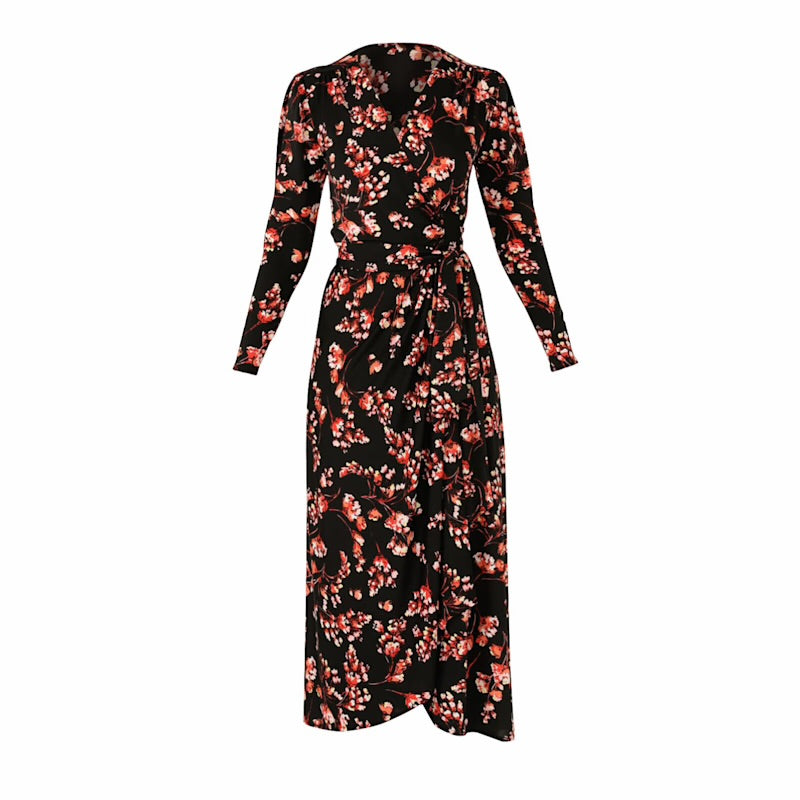 Reed Wrap Dress