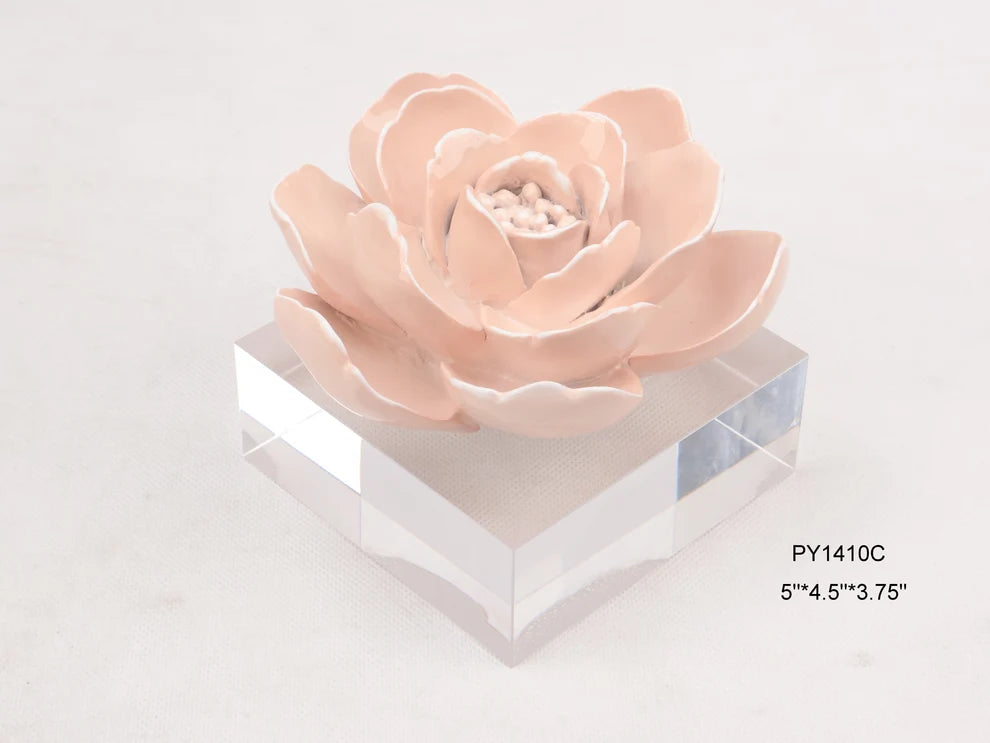Resin Flower Decor- 4 Options