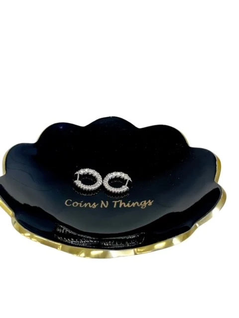 Scalloped 'Coins n Things' Dish