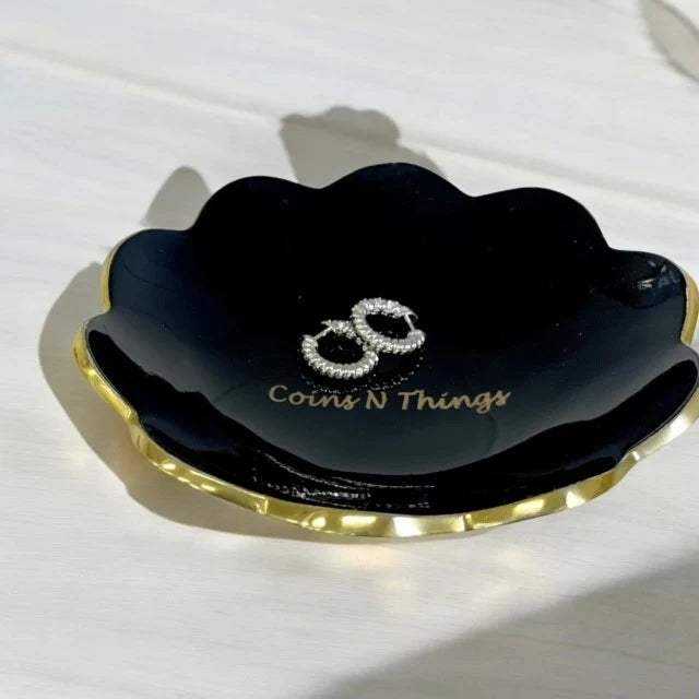 Scalloped 'Coins n Things' Dish