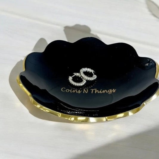 Scalloped 'Coins n Things' Dish