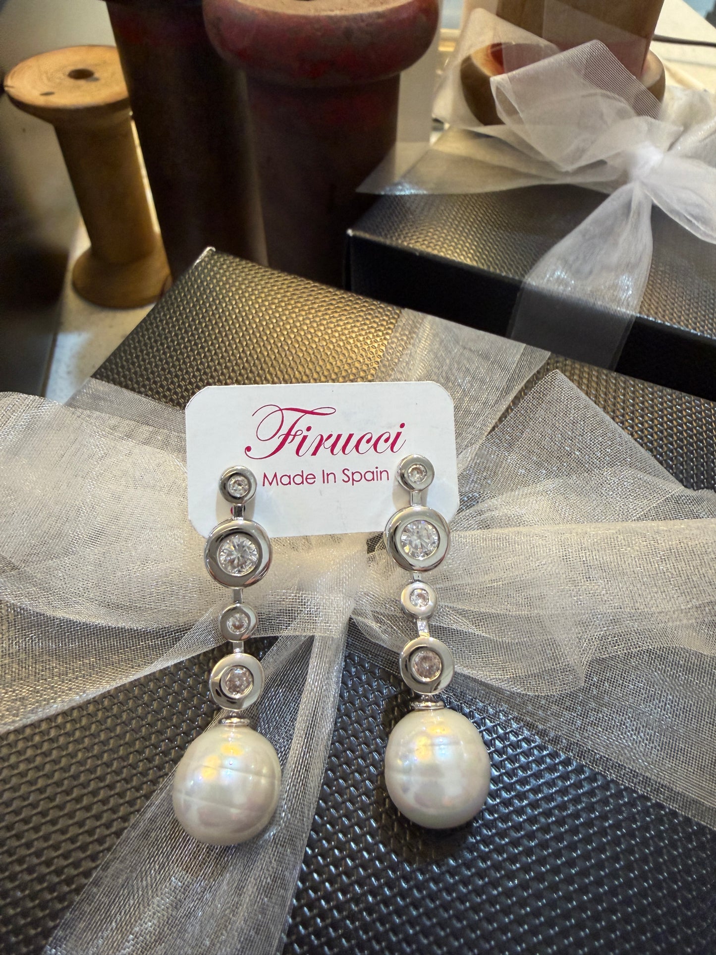 Firucci Drop in Silver