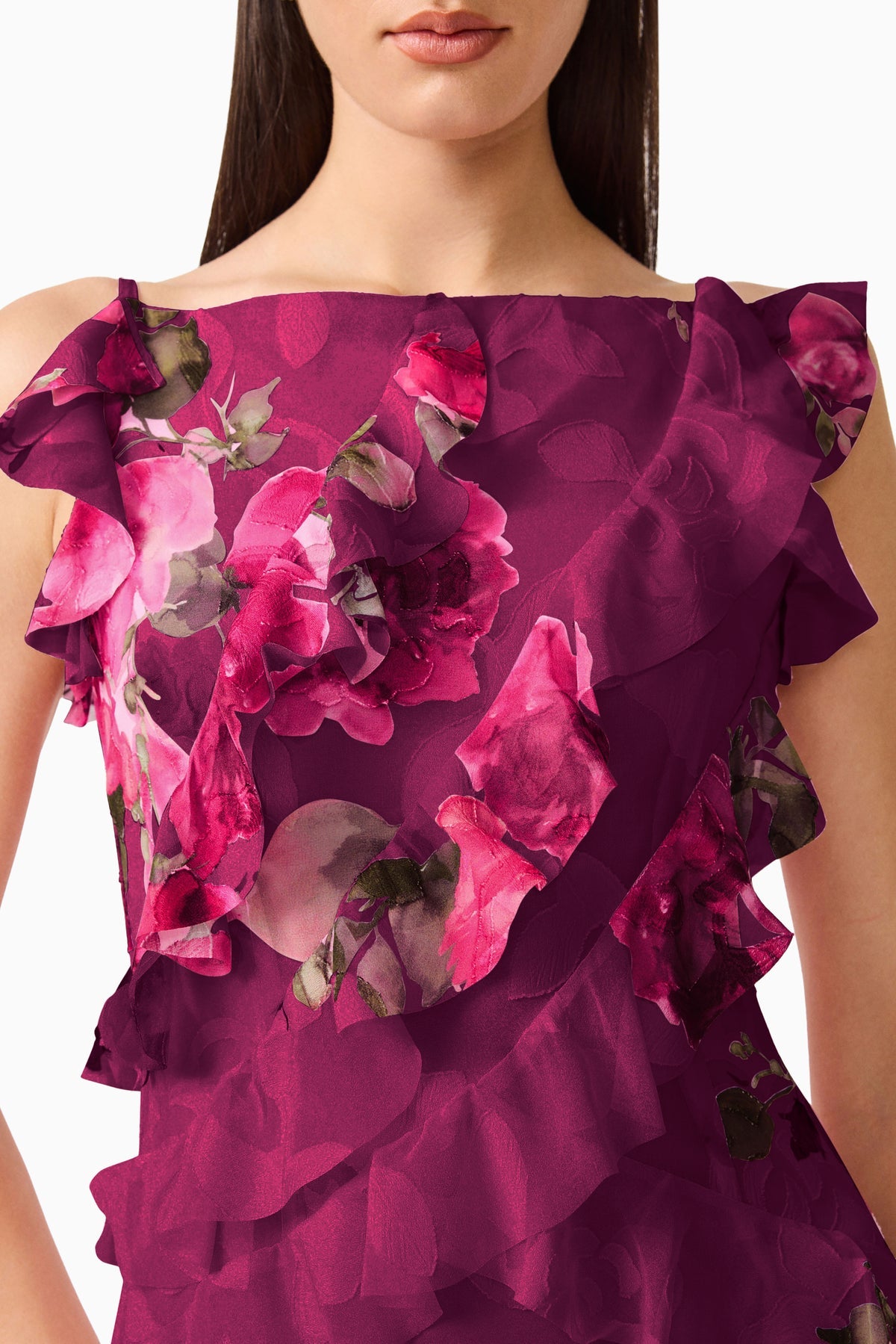 ELEANORA HIGH LOW MAXI DRESS