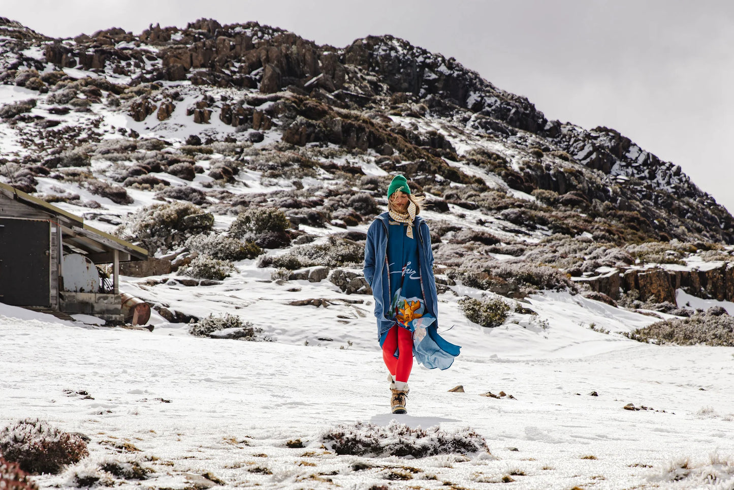 Getting Air in Verbier Dress