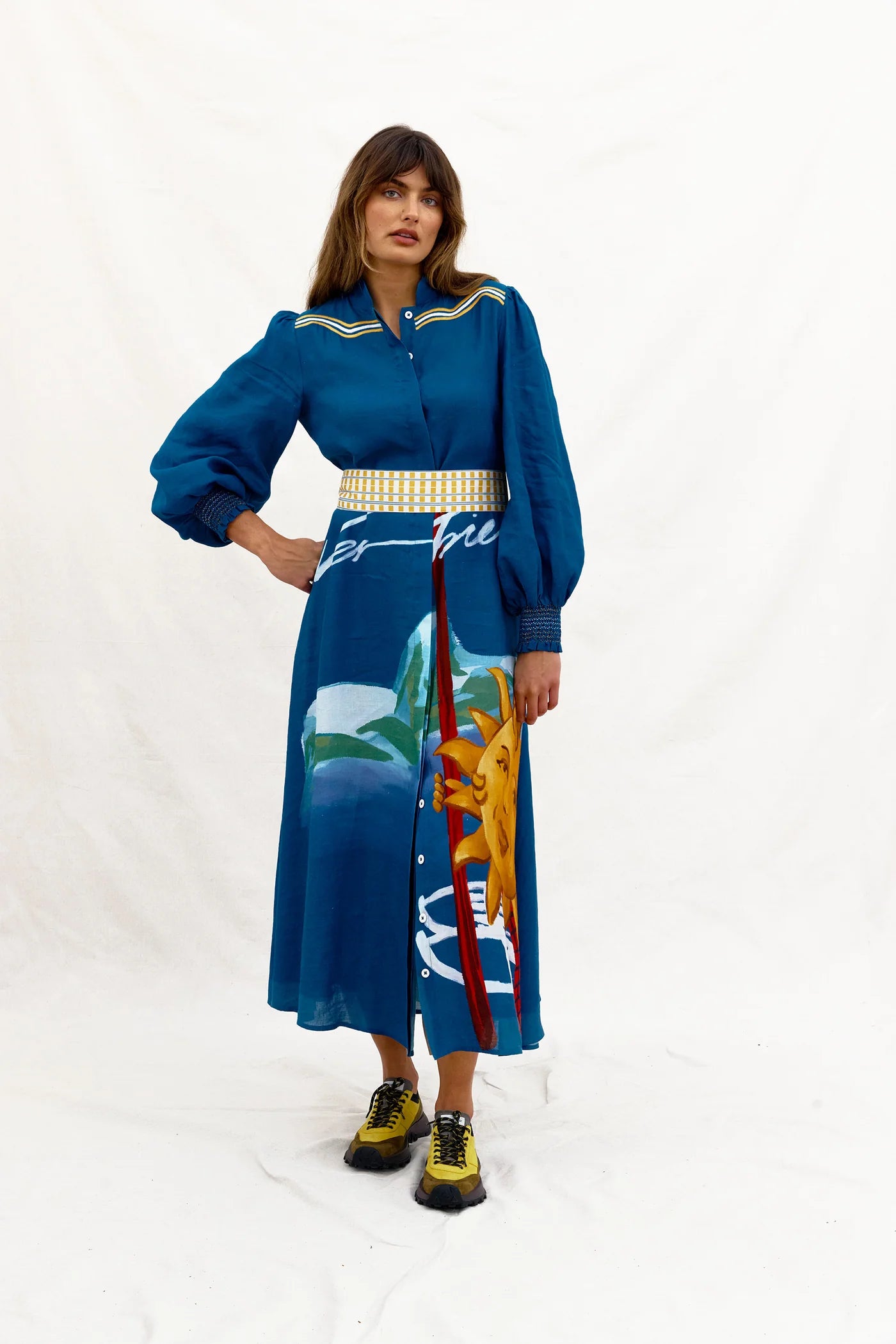 Getting Air in Verbier Dress