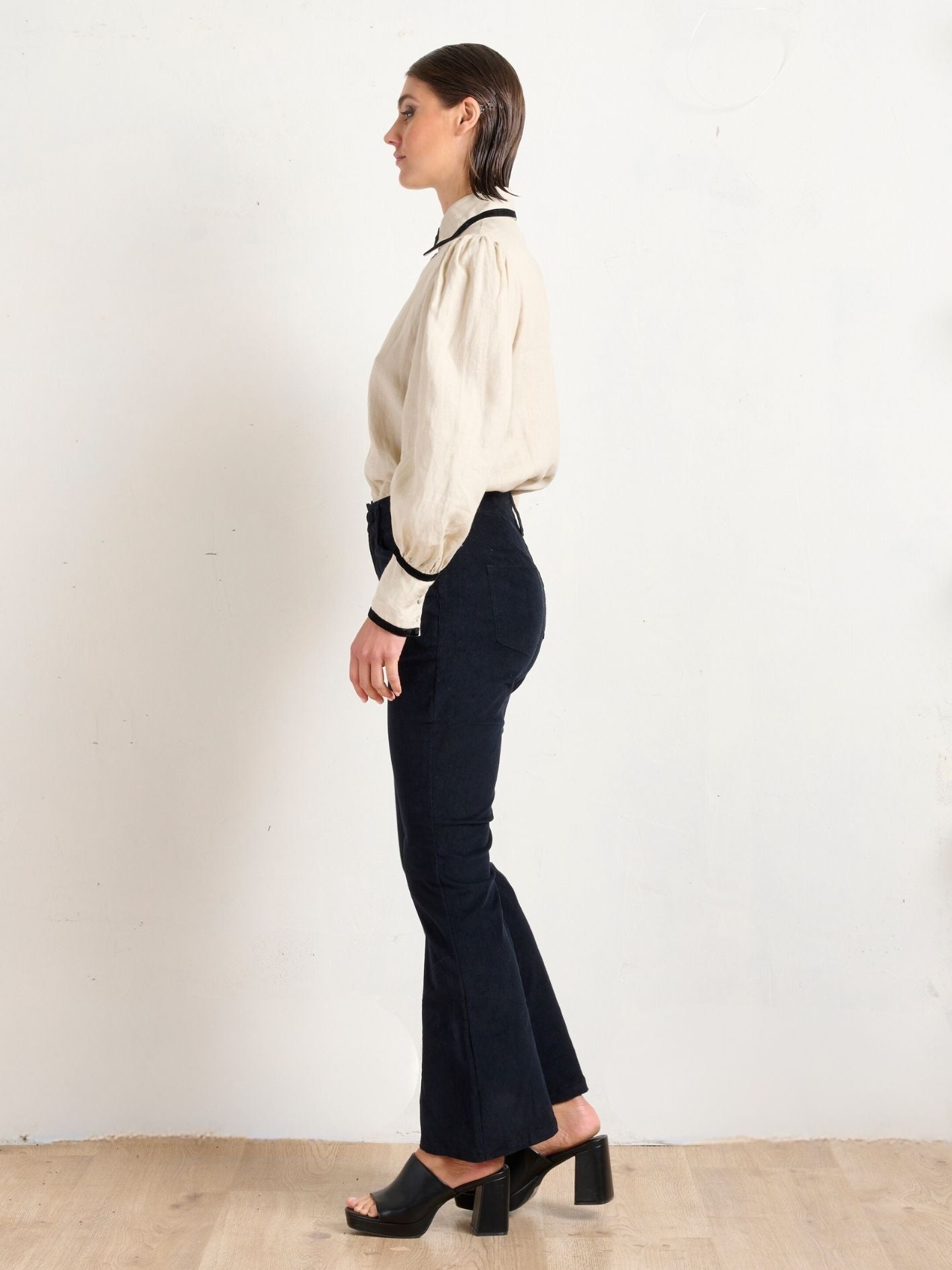 Cord Pant - Onyx