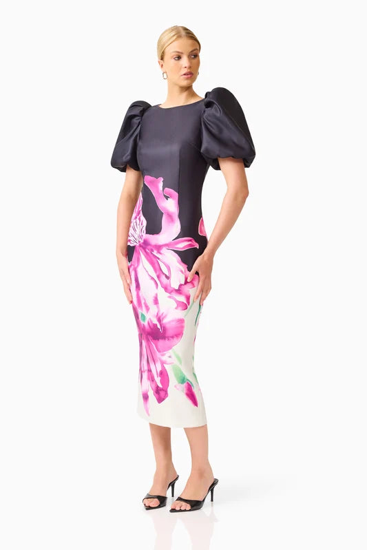 Petalia Sleeve Midi