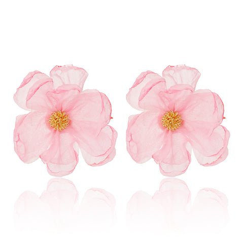 Flora Earring- Light Pink