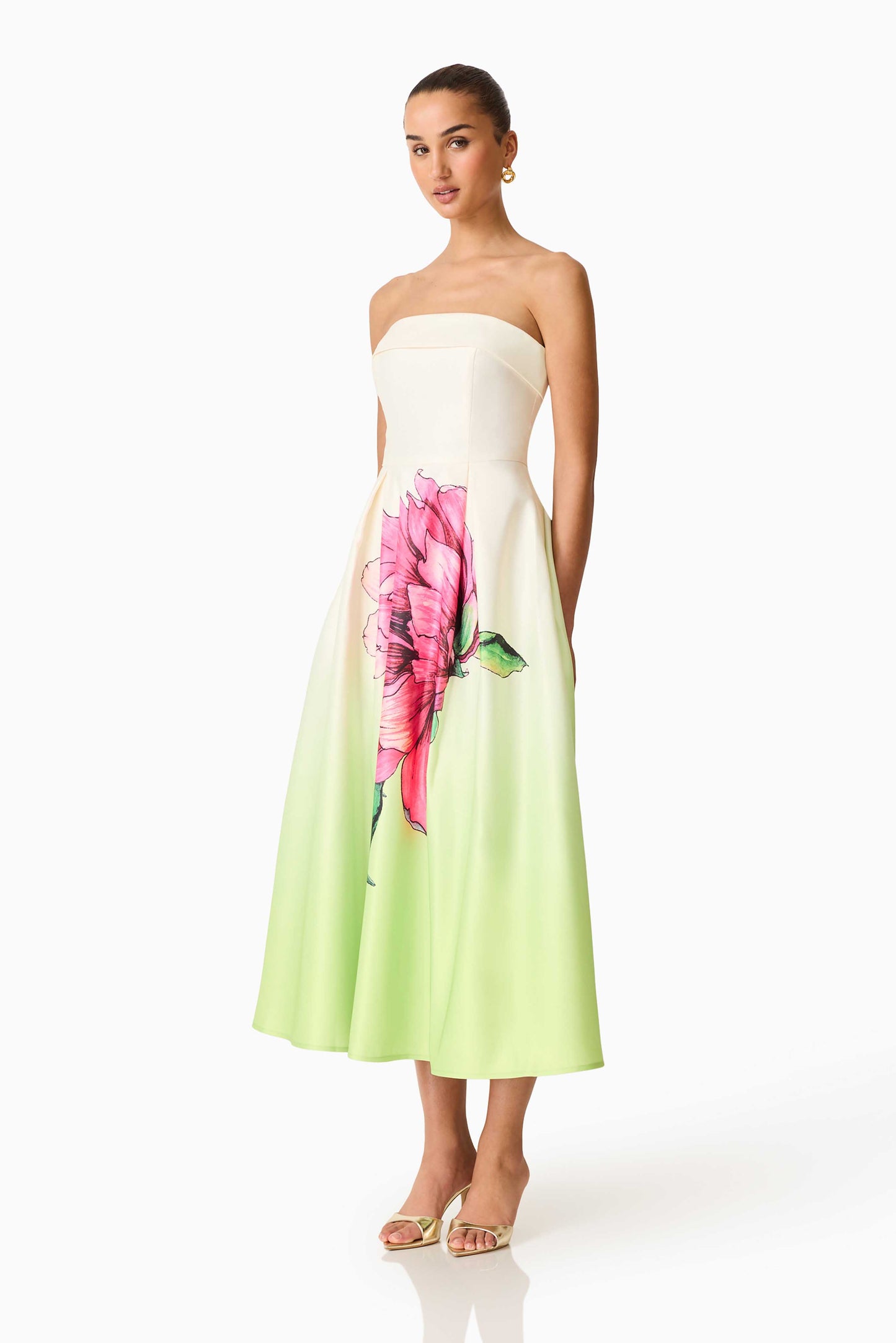 Elisia Strapless Dress