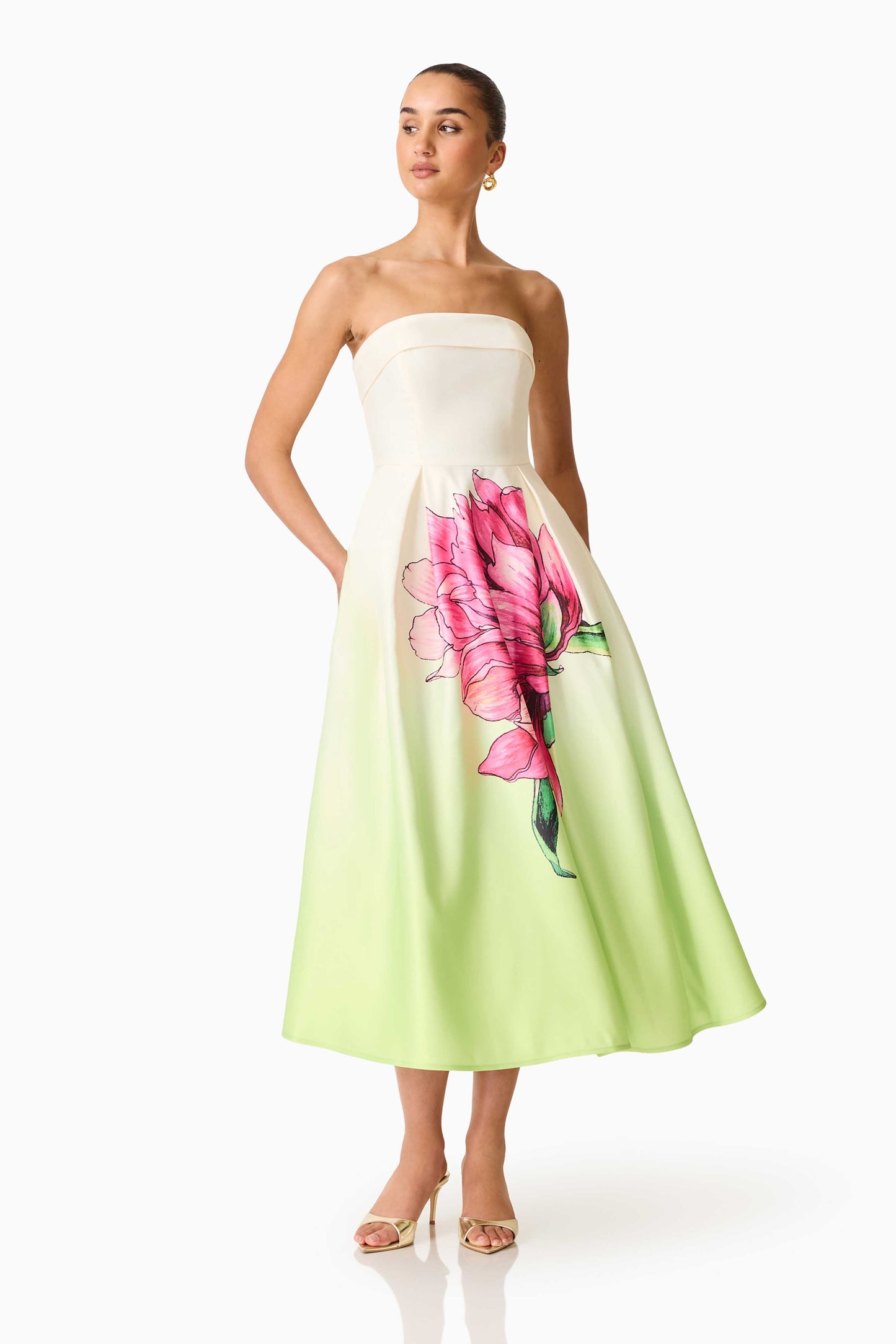 Elisia Strapless Dress