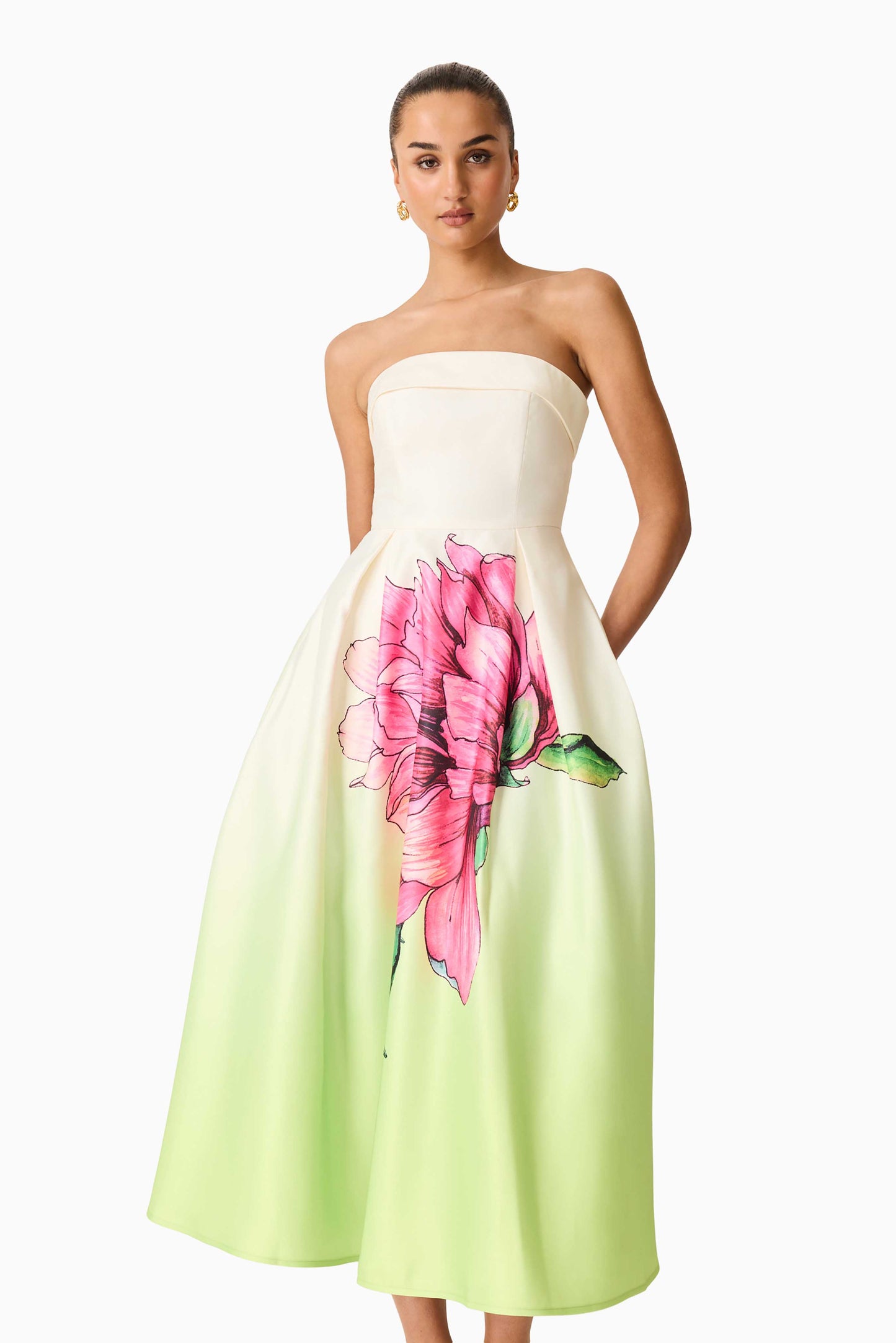 Elisia Strapless Dress