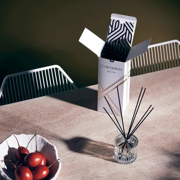 Ecoya 'Celebration' Mini Diffuser-Musk & Vanilla 50ml