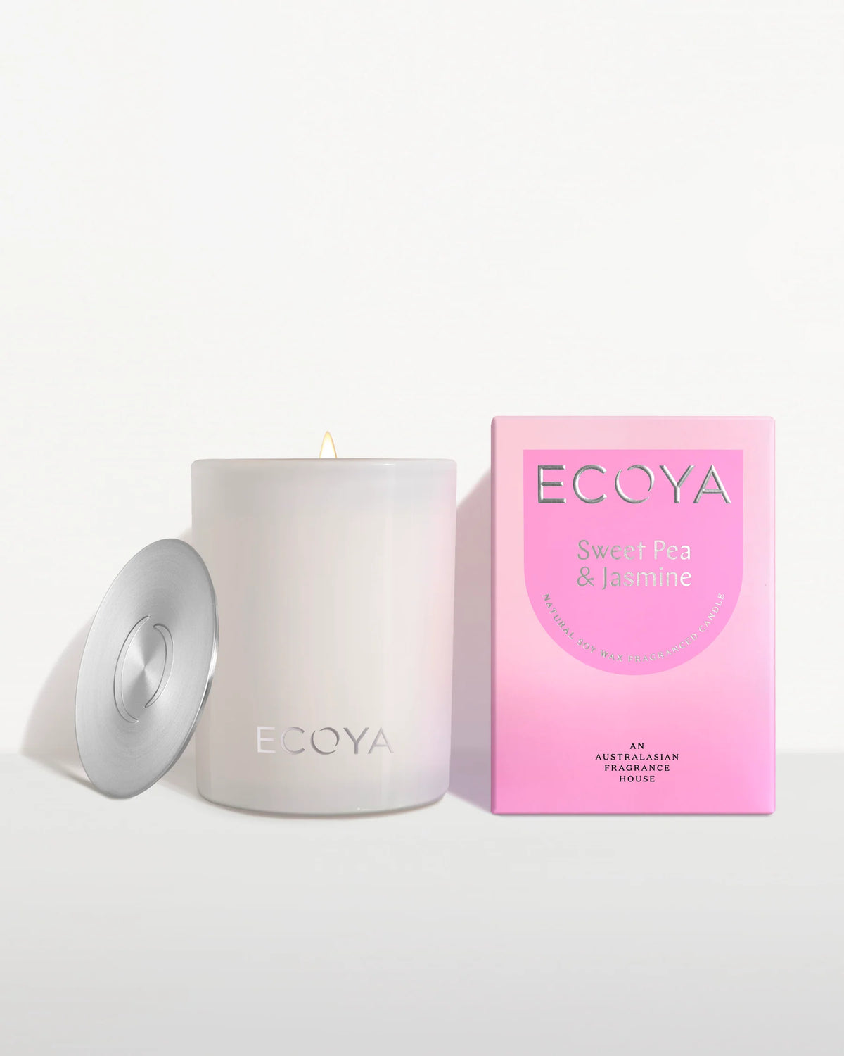 Ecoya Sweet Pea & Jasmine Madison Candle 400gm