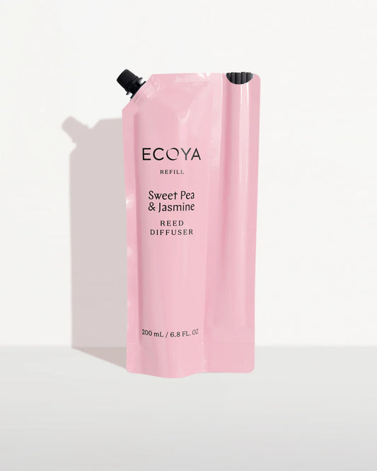Ecoya Diffuser Refill 200ml- Sweet Pea & Jasmine