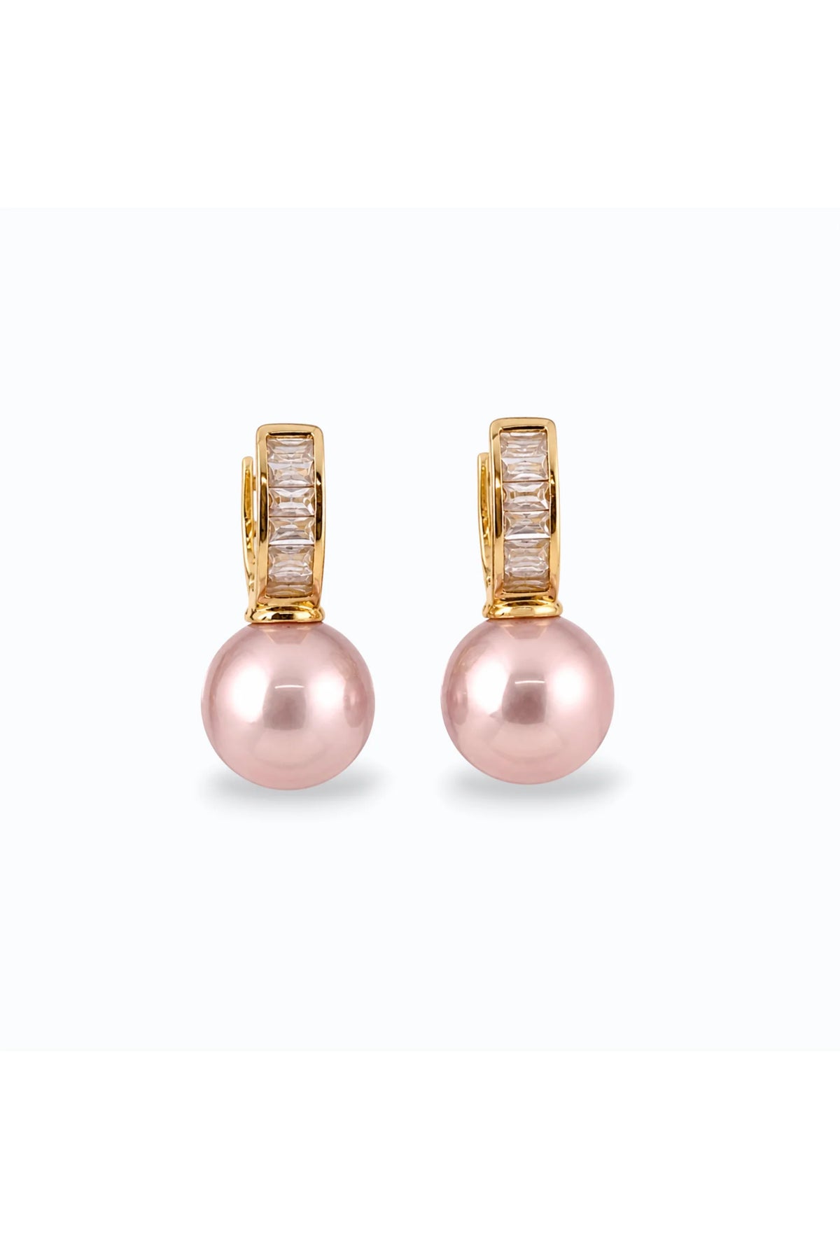 Alyssa Pink drop Earring