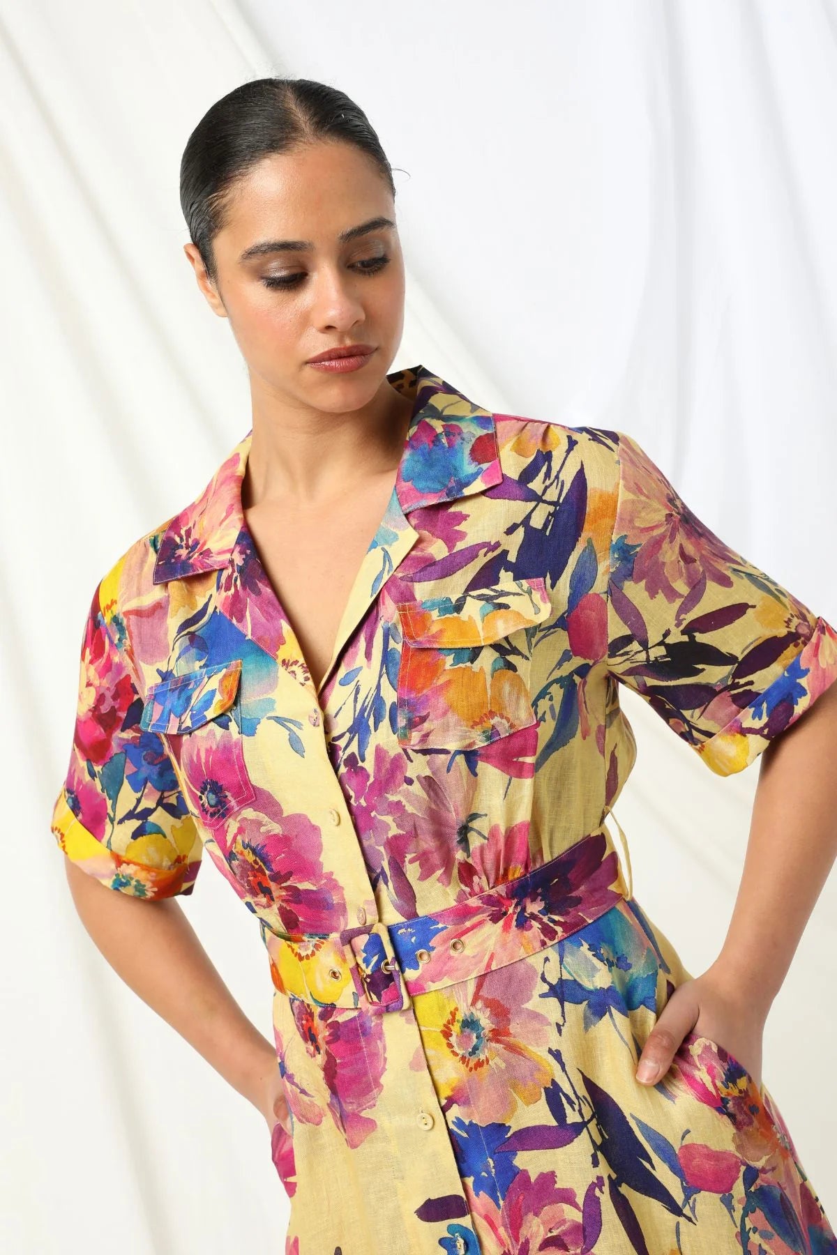 Eliana Shirt Dress