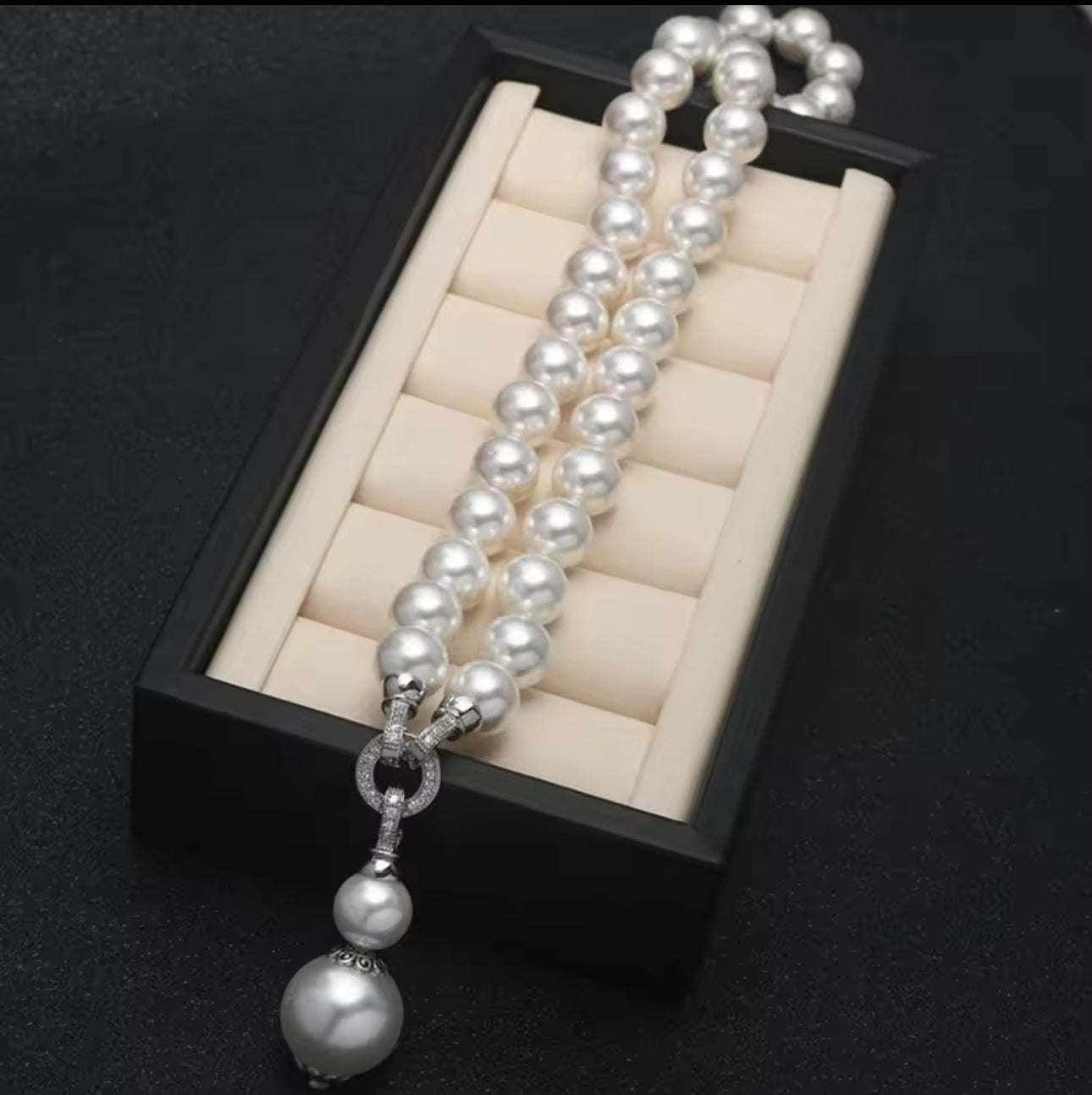 Faux Pearl Necklace