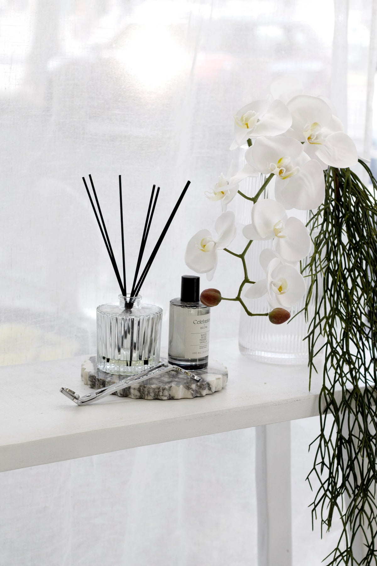 Ecoya 'Celebration' Mini Diffuser-Musk & Vanilla 50ml