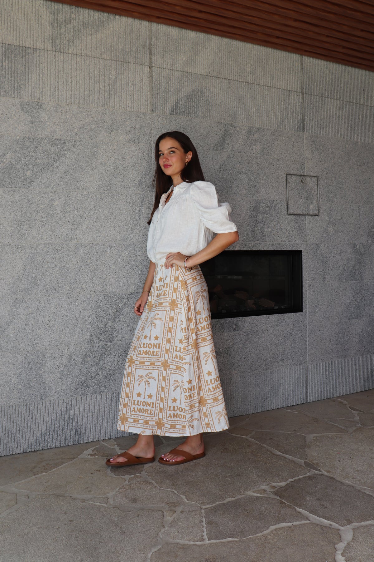 Voila Skirt Mustard