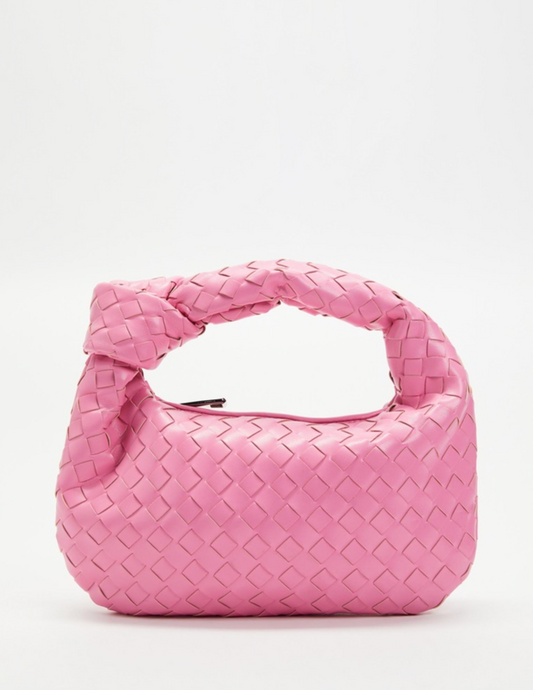 Plat Knot Bag - Pink