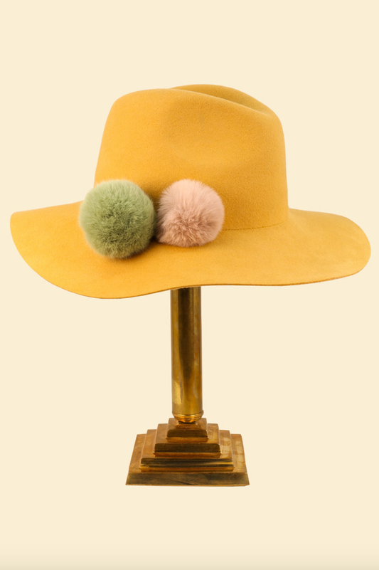 Cassandra Hat Mustard