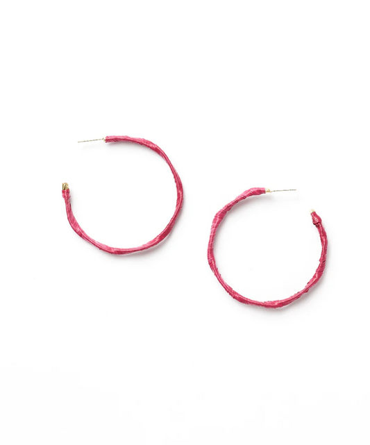 Sicily Earrings in Pink
