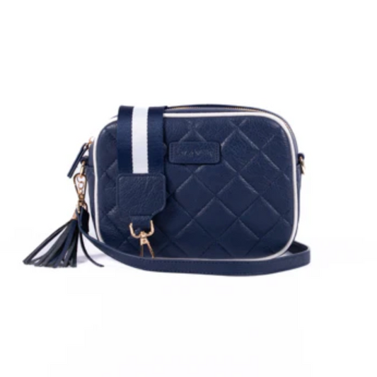 Sally Bag in Navy Quilted