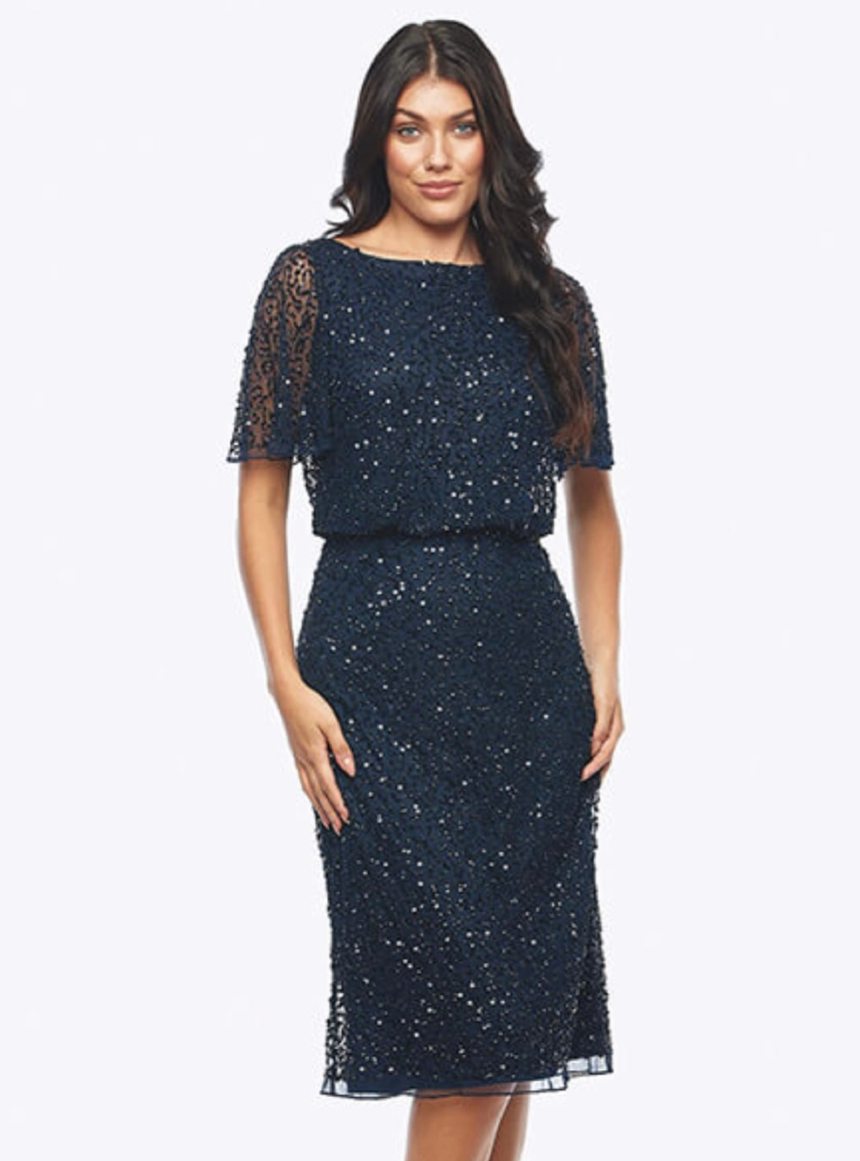 Isabella Dress Navy