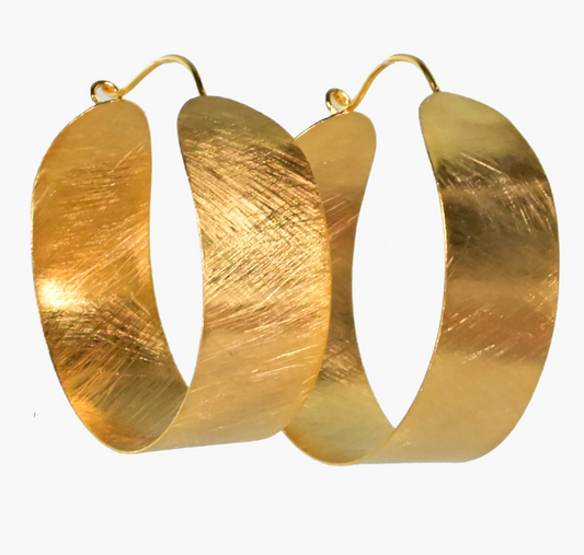 Gold Hoop Lge