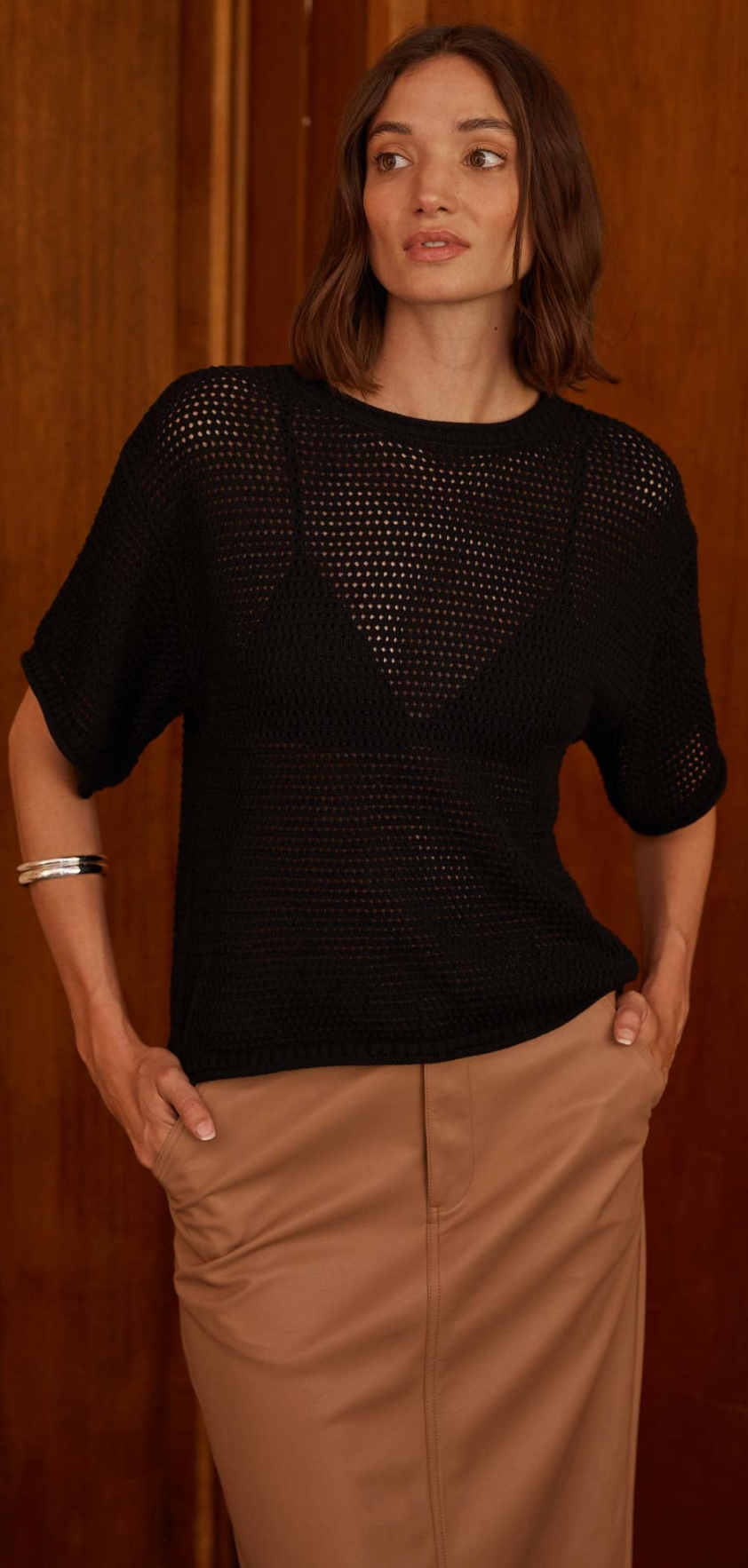 Romy Knit Tee Sz XL/14