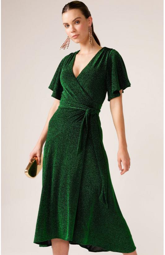 Stargaze Dress in Emerald