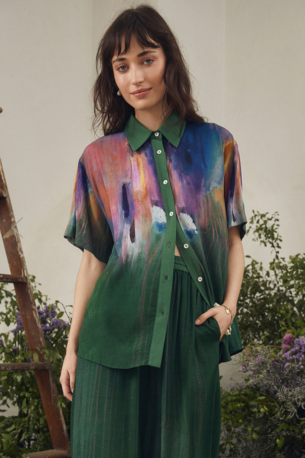 Tapestry Shirt Sz XL