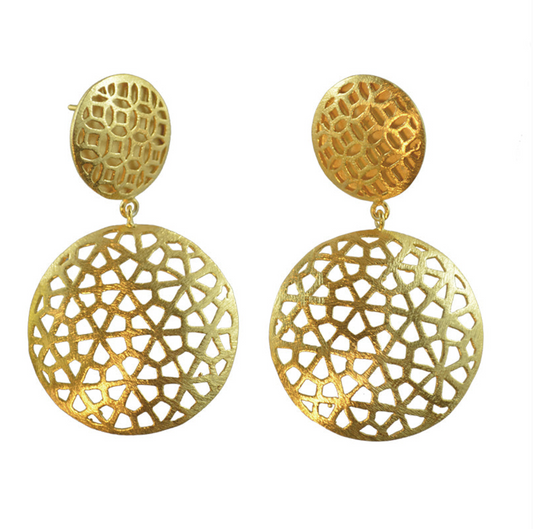 Jali Stud Earrings
