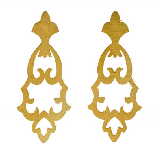 Flock Gold Earrings